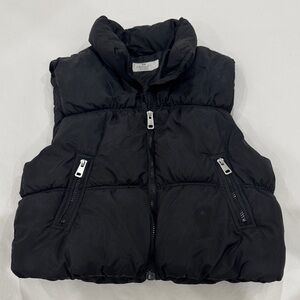 H&M Kids Black Puffer Vest very versatile and looks good with everything